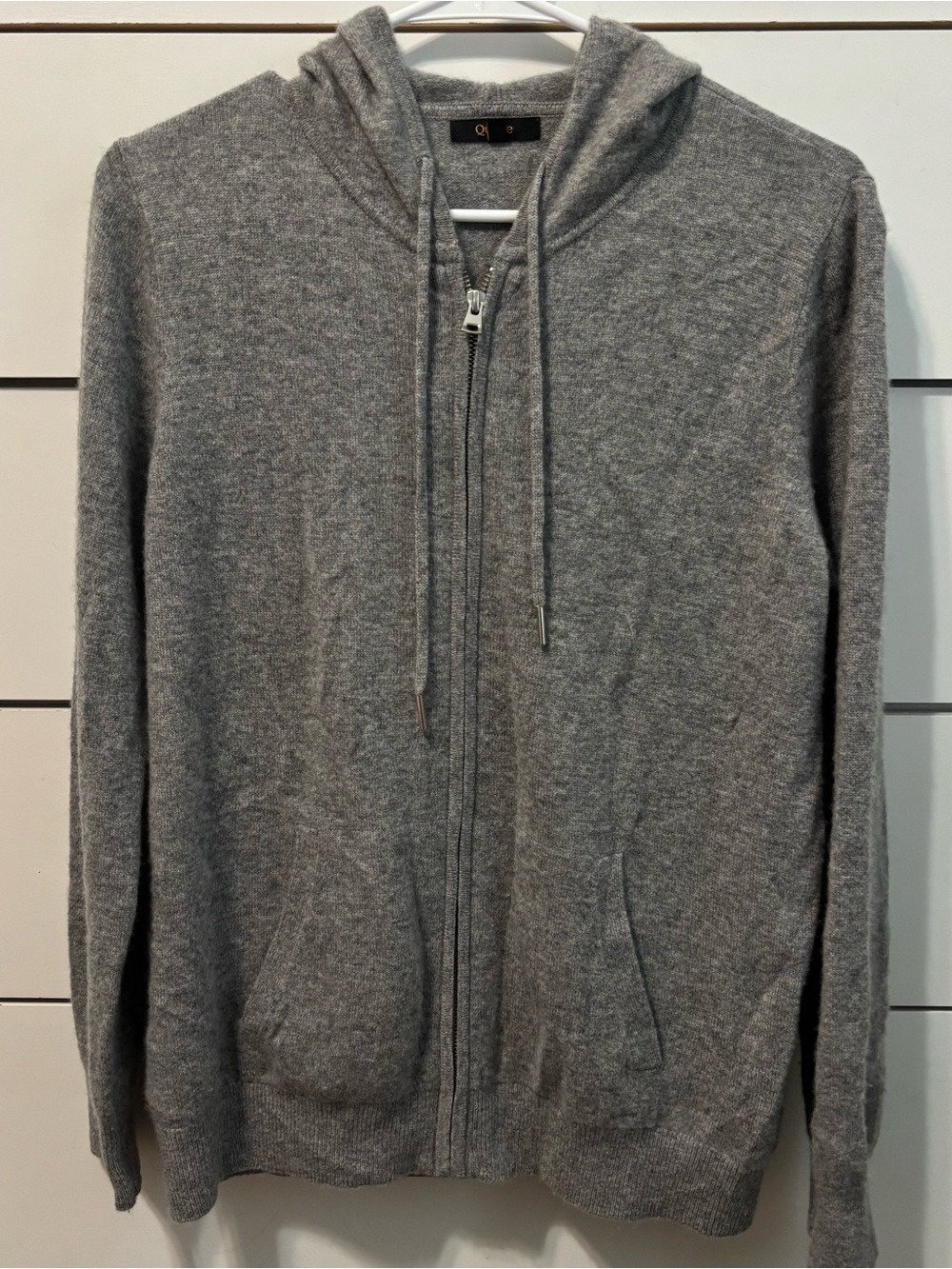 Quince Mongolian Cashmere Full-Zip Hoodie - Picture 2 of 4